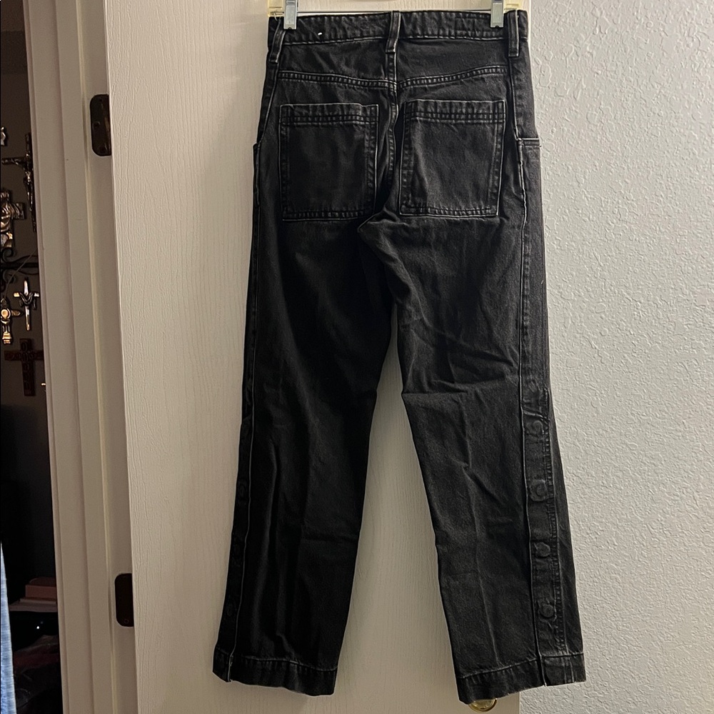 Zara Men's Black Straight Jeans - Picture 3 of 4
